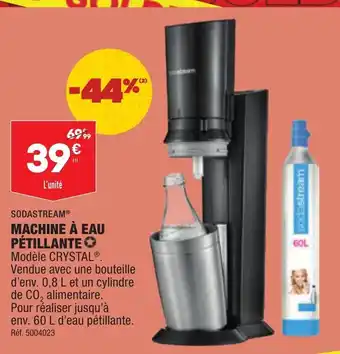 ALDI Machine a Eau Petillante offre