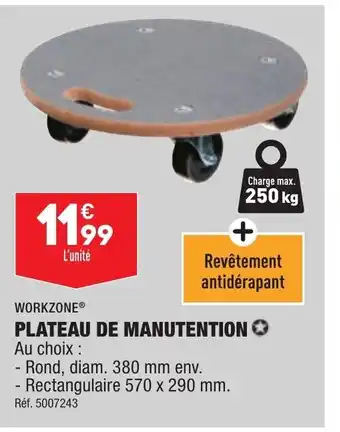 Plateau de Manutention