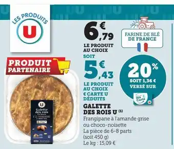 U Express Galette des rois u(1) offre