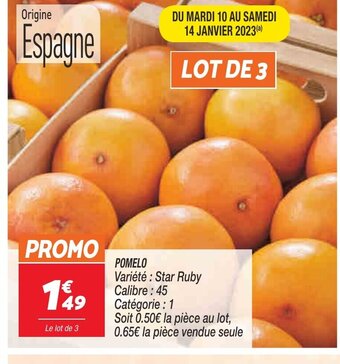Netto Pomelo offre