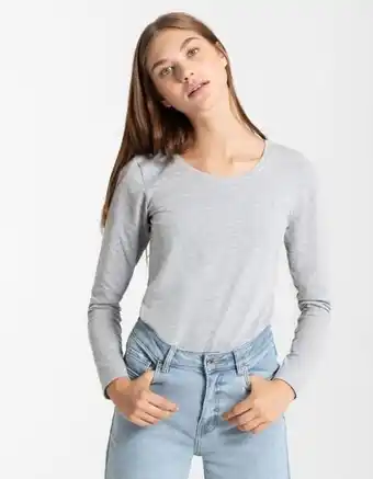 Takko Femmes t-shirt à manches longues - teneur en stretch offre