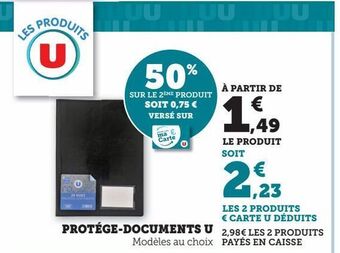 Hyper U Protége-documents u offre