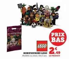 Hyper U Minifigurine lego offre