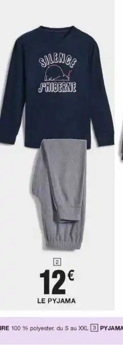 Cora x Carrefour Le pyjama offre