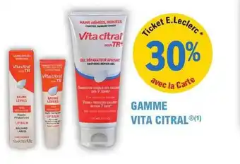E.Leclerc Parapharmacie Gamme vita citral offre