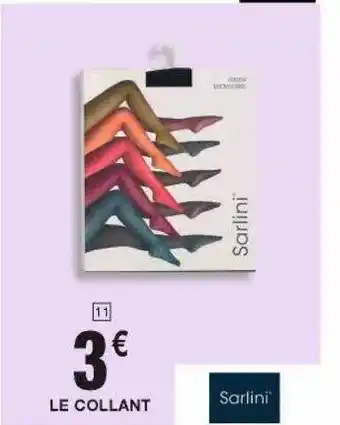 Cora x Carrefour Le collant sarlini offre