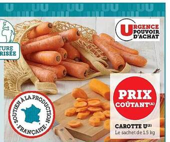 Hyper U Carotte u offre