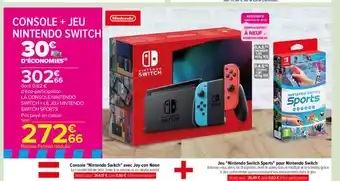 Console + Jeu Nintendo Switch