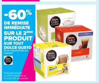 Carrefour Drive Sur Le 2 Eme Produit Sur Tout Dolce Gusto offre