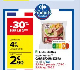 Carrefour Drive Andouillettes Superieures Carrefour Extra offre