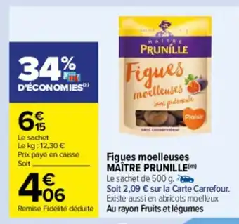 Figues Moelleuses Maitre Prunille