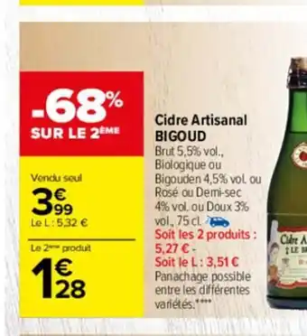 Cidre Artisanal Bigoud