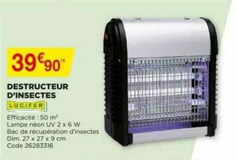 Bricomarché Destructeur D'insectes Lucifer offre