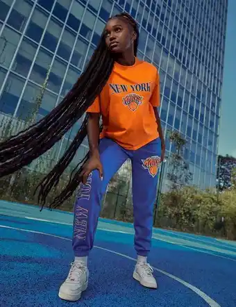 Jennyfer Jogging nba new york knicks bleu offre