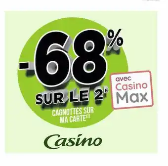 Géant Casino Casino max offre