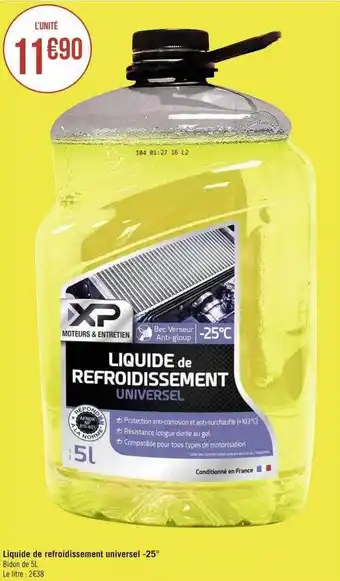 Géant Casino Liquide de refroidissement universel -25° offre