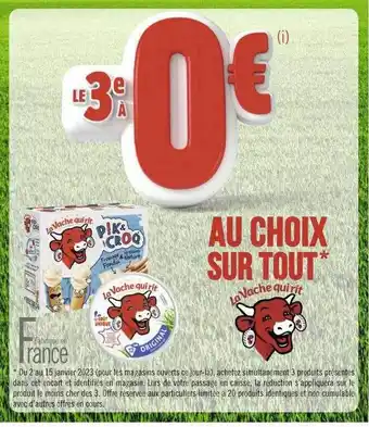 Géant Casino La vache qui rit offre