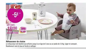 Géant Casino Réhausseur de chaise offre