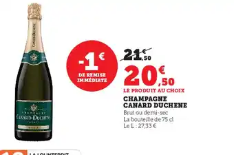 Champagne Canard Duchene