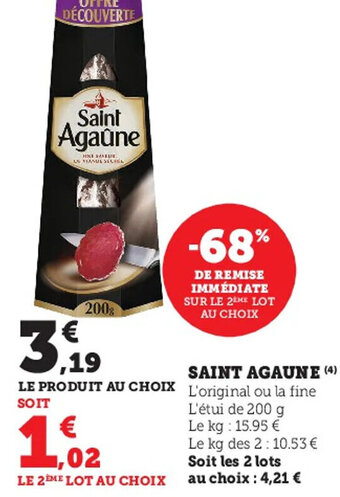 Hyper U Saint Agaune offre