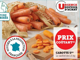 Hyper U Carotte U offre