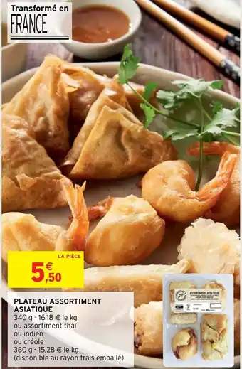 Intermarché Plateau Assortiment Asiatique offre