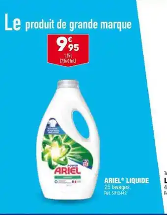 ALDI Ariel liquide offre