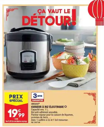 ALDI Cuiseur à riz électrique ambiano offre