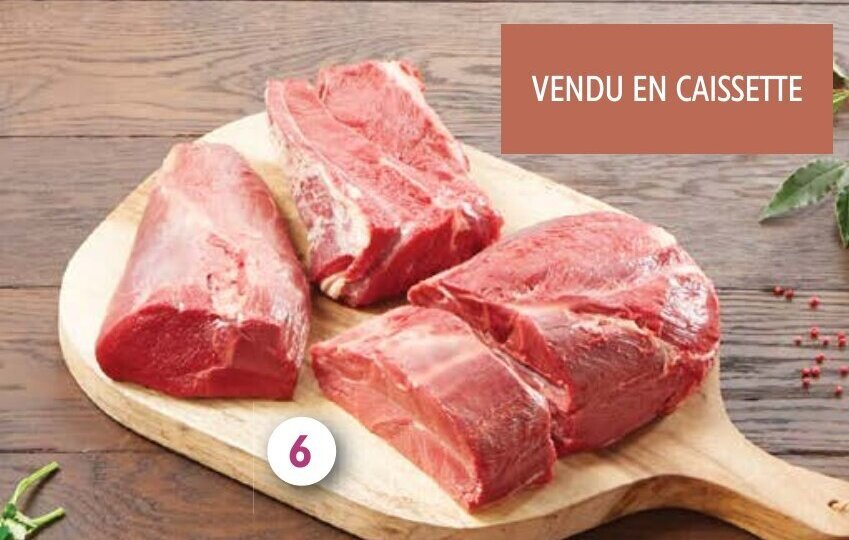 Promo Viande Bovine Paleron, Jumeau à Braiser ou Pot au Feu chez Intermarché