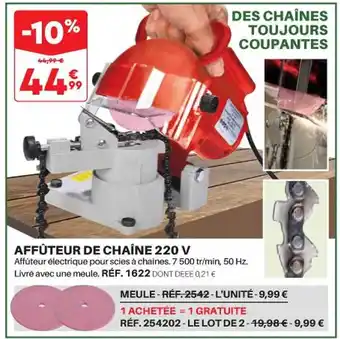 Shopix Affûteur de chaîne 220 v offre