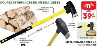 Shopix Merlin canadien 3 kg offre