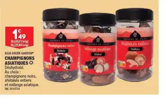 ALDI Champignons asiatiques asia green garden offre