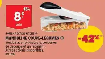 ALDI Mandoline coupe-légumes home creation kitchen offre