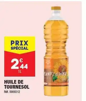 ALDI Huile de tournesol offre
