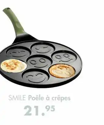 Poêle à crêpes smile