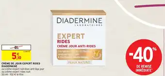 Intermarché Hyper Crème de Jour Expert Rides Diadermine offre