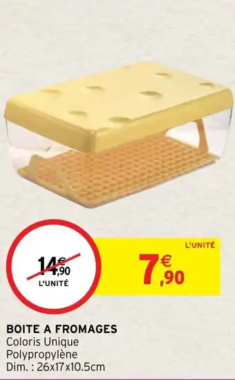 Intermarché Hyper Boite A Fromages offre