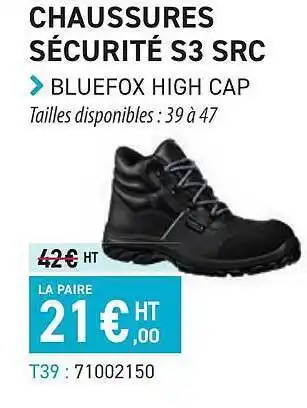 Loxam Chaussures sécurité s3 src offre