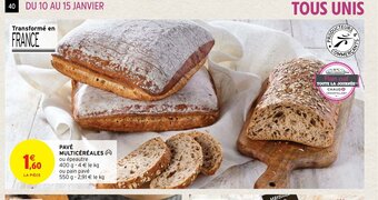 Intermarché Hyper Pave Multicéréales offre