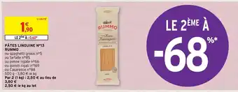 Intermarché Hyper Pates Linguine N°13 Rummo offre