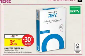 Ramette Papier A4