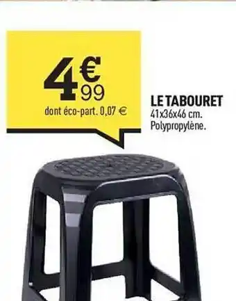 Centrakor Le tabouret offre