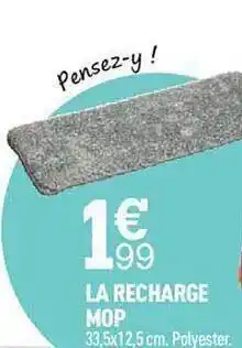 Centrakor La recharge mop offre