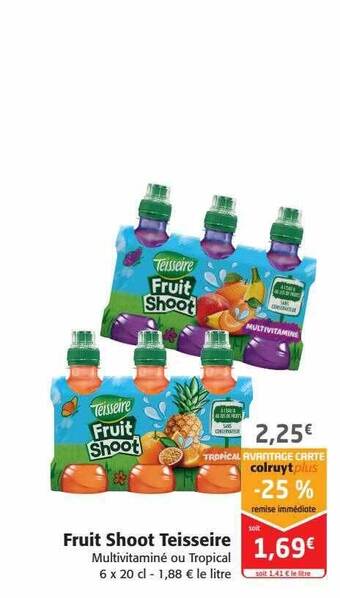 Fruit shoot teisseire