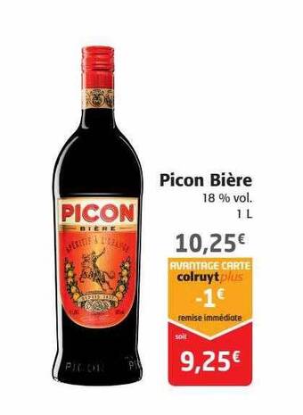 Colruyt Picon bière offre