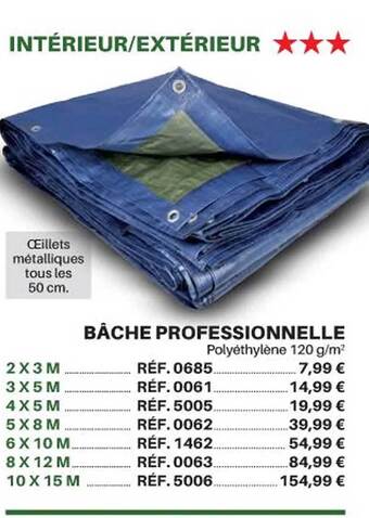 Shopix Bâche professionnelle offre