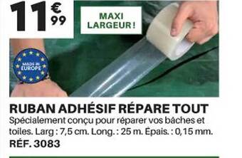 Shopix Ruban adhésif répare tout offre