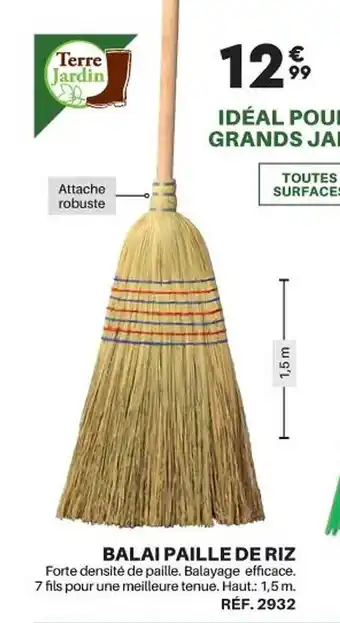 Shopix Balai paille de riz offre