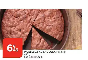 Maximarché Moelleux au chocolat offre