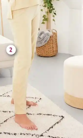 Intermarché Hyper Pantalon Maille Côtelée Femme Melissa Brown offre